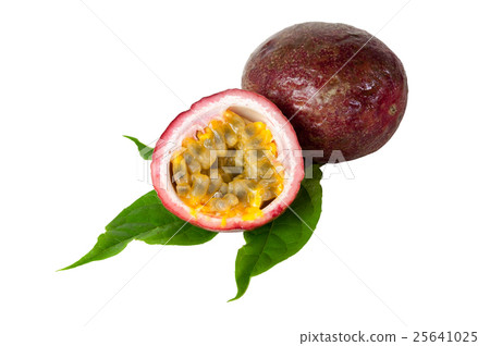 Passion fruit fresh isolated 25641025