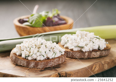two rye sandwich or bruschetta two rye sandwich or bruschetta 25641252