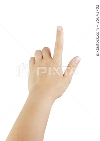 female teen left hand touch gesture female teen left hand touch gesture 25641702