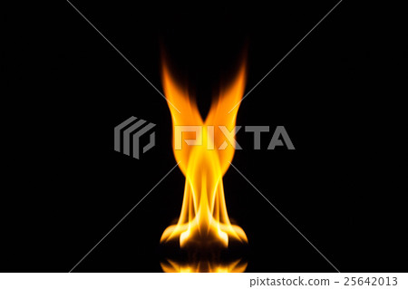 Fire flame on black background, Fire, Flame Fire flame on black background, Fire, Flame 25642013