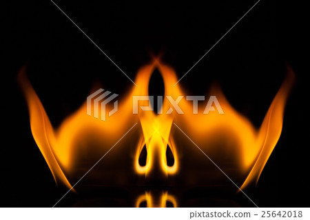 Fire flame on black background, Fire, Flame Fire flame on black background, Fire, Flame 25642018