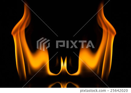 Fire flame on black background, Fire, Flame Fire flame on black background, Fire, Flame 25642020