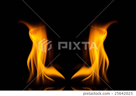 Fire flame on black background, Fire, Flame Fire flame on black background, Fire, Flame 25642023