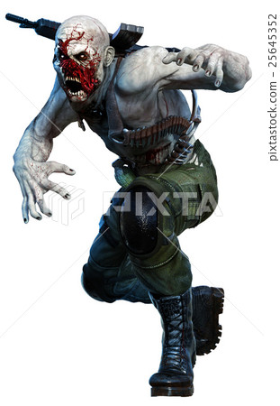 Zombie soldier  25645352