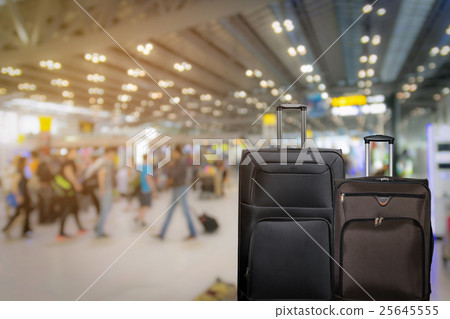 Closeup group of luggage Closeup group of luggage 25645555
