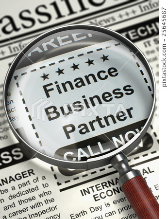 Finance Business Partner Join Our Team. 3D. 25645687