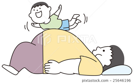 Children playing with metabolic stomach 25646196
