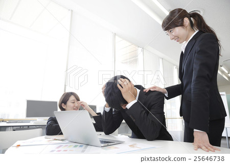 Stock Photo: freshmen, worry, worried