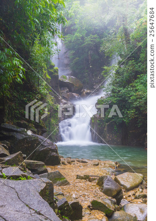 Amazing beautiful waterfalls in deep forest 25647684