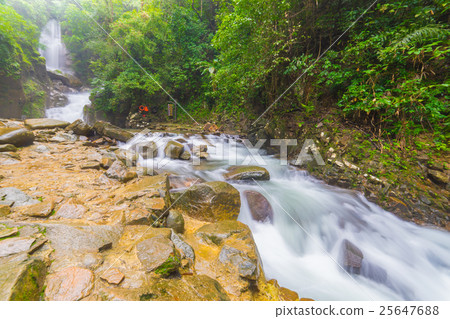 Amazing beautiful waterfalls in deep forest 25647688