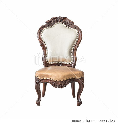 classic chair style isolated on white 25649125