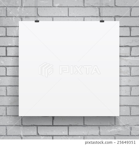 Blank paper poster Blank paper poster 25649351