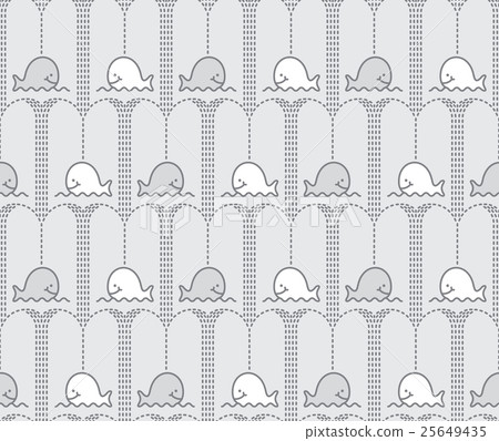 cute baby whales are spraying water cute baby whales are spraying water 25649435
