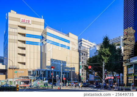 東京惠比壽站西口站的風景 東京惠比壽站西口站的風景 25649735