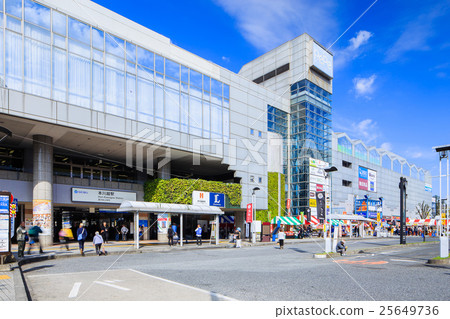Scenery in front of Saitama Honkawagoe station 25649736