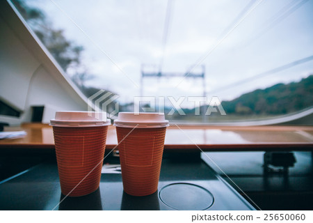 旅行,飲品,咖啡,車廂,列車,railway,Travel, drink, coffee 25650060