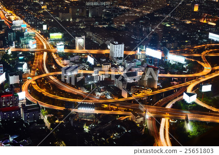 Multi level stack interchange in bangkok 25651803