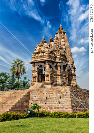 Famous temples of Khajuraho with sculptures Famous temples of Khajuraho with sculptures 25652179