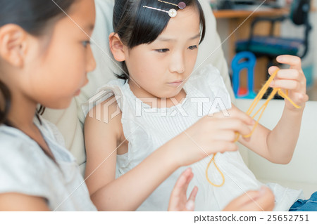 貓咪的搖籃 兒童 孩子 25652751