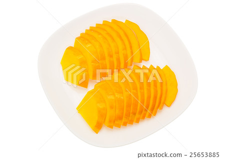 Sliced Kolinka pumpkin 25653885
