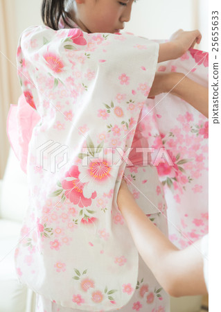 yukata, fitting, younger 25655633