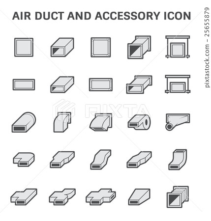 Air duct icon 25655879