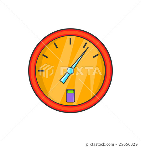 Indicator fuel device icon, cartoon style Indicator fuel device icon, cartoon style 25656329