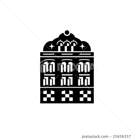 Mosque building icon, simple style Mosque building icon, simple style 25656357