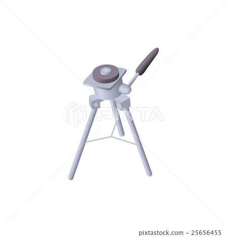 Tripod for camera icon, cartoon style 25656455