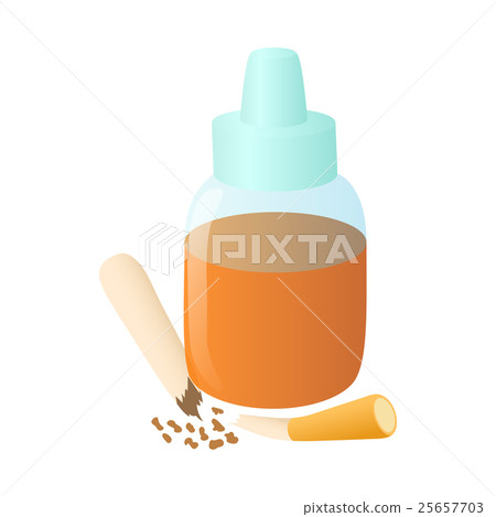 Refill bottle and broken cigarette Refill bottle and broken cigarette 25657703