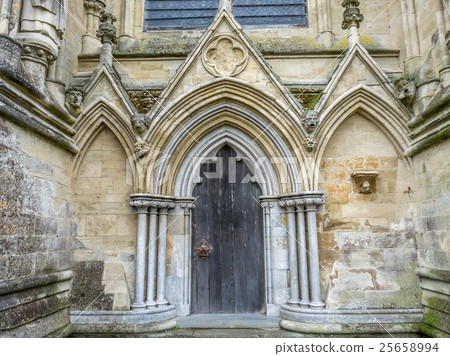 Salisbury cathedral door arch Salisbury cathedral door arch 25658994