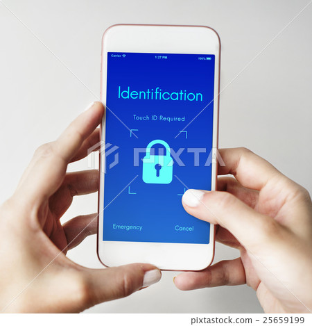 Locked Privacy Security System Protection Concept 25659199