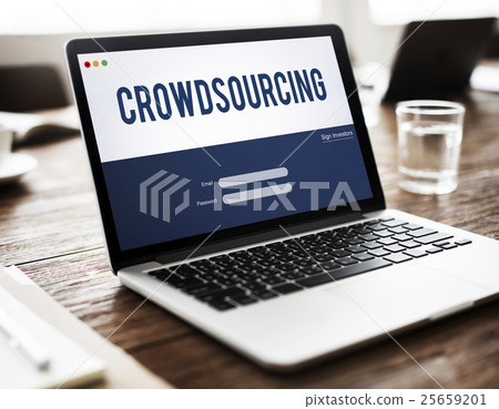 Crowdsourcing Collaboration Content Information Concept Crowdsourcing Collaboration Content Information Concept 25659201