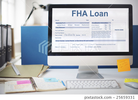FHA Loan Federal Housing Administration Lending Concept 25659331