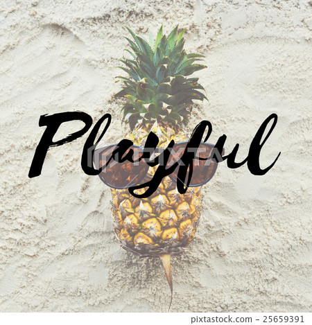 Vacation Relaxation Positive Vibes Concept 25659391