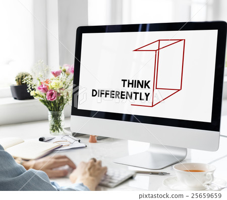 Thinking Out Of The Box Concept Thinking Out Of The Box Concept 25659659