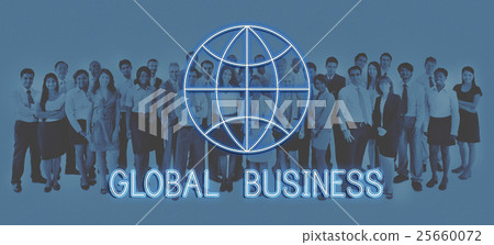 Global World Business Marketing Graphic Icon Concept Global World Business Marketing Graphic Icon Concept 25660072