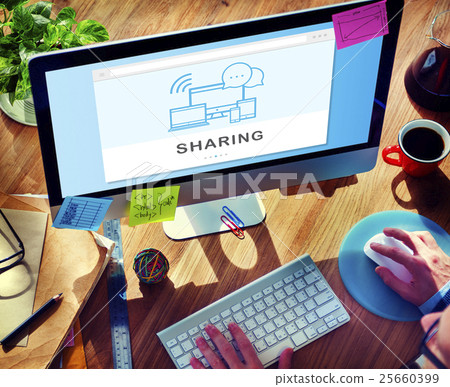 Socal Media Networking Online Connection Communication Concept 25660399