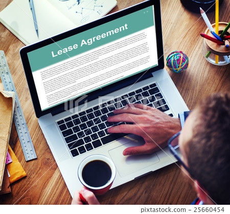 Lease Renting Contract Residential Tenant Concept Lease Renting Contract Residential Tenant Concept 25660454