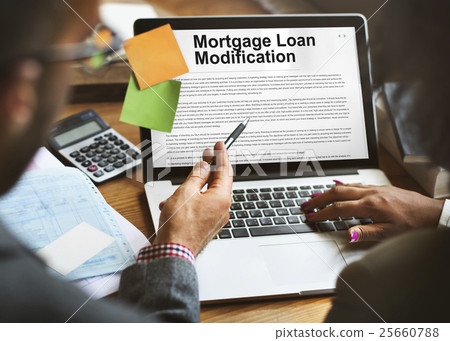 Mortgage Loan Request Modification Document Concept 25660788