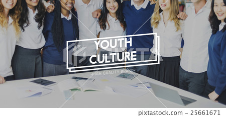 Young Youth Kids Student Teenager Concept Young Youth Kids Student Teenager Concept 25661671