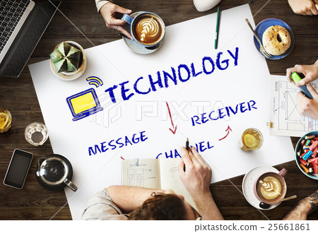 Blog Chat Communication Connection Graphic Concept 25661861