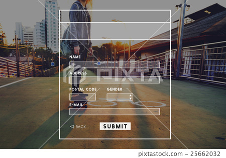 Sign-up Subscribe Account Membership Register Concept 25662032