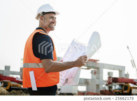 Blueprint Architect Career Structure Construction Concept 25662178