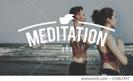 Meditation Balance Yoga Nature Spirituality Concept 25662447