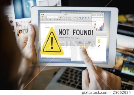 Not Found Failure Problem 404 Warning Error Concept Not Found Failure Problem 404 Warning Error Concept 25662924