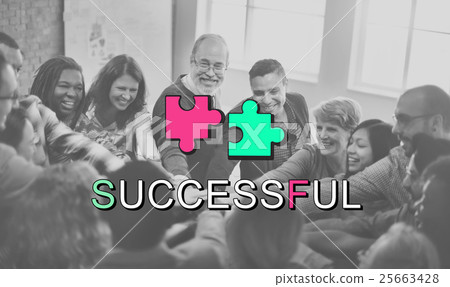 Achievement Connection Cooperation Graphic Concept Achievement Connection Cooperation Graphic Concept 25663428