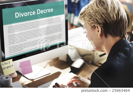 Divorce Agreement Decree Document Break up Concept Divorce Agreement Decree Document Break up Concept 25663464