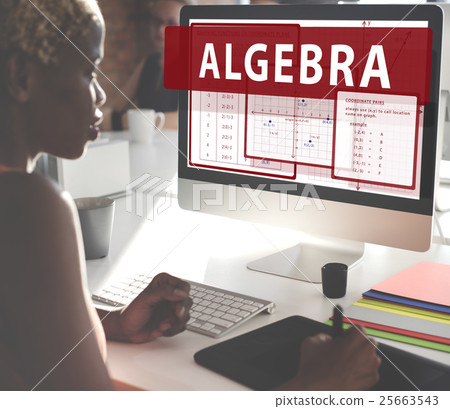 Algebra Mathematics Calculation Chart Concept Algebra Mathematics Calculation Chart Concept 25663543