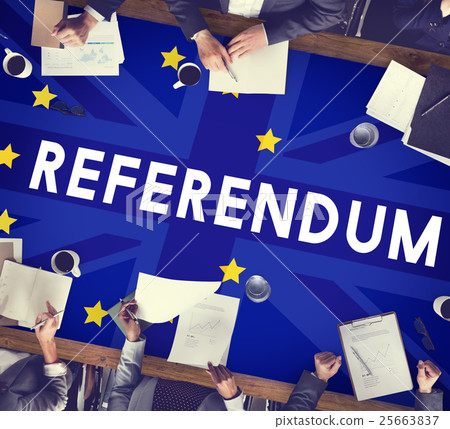 Britain EU Brexit Referendum Concept Britain EU Brexit Referendum Concept 25663837